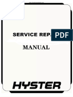 Hyster G138 (N30XMDR3, N45XMR3) Forklift Truck Service Manual