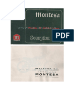 Montesa Scorpion 50 Manual Instrucciones 1154
