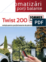Volant Automatizari Porti Batante SOMMER TWIST 200