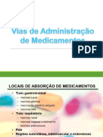 Via de Adm de Medicamentos