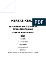 Kertas Kerja Sukan MSSD 2023