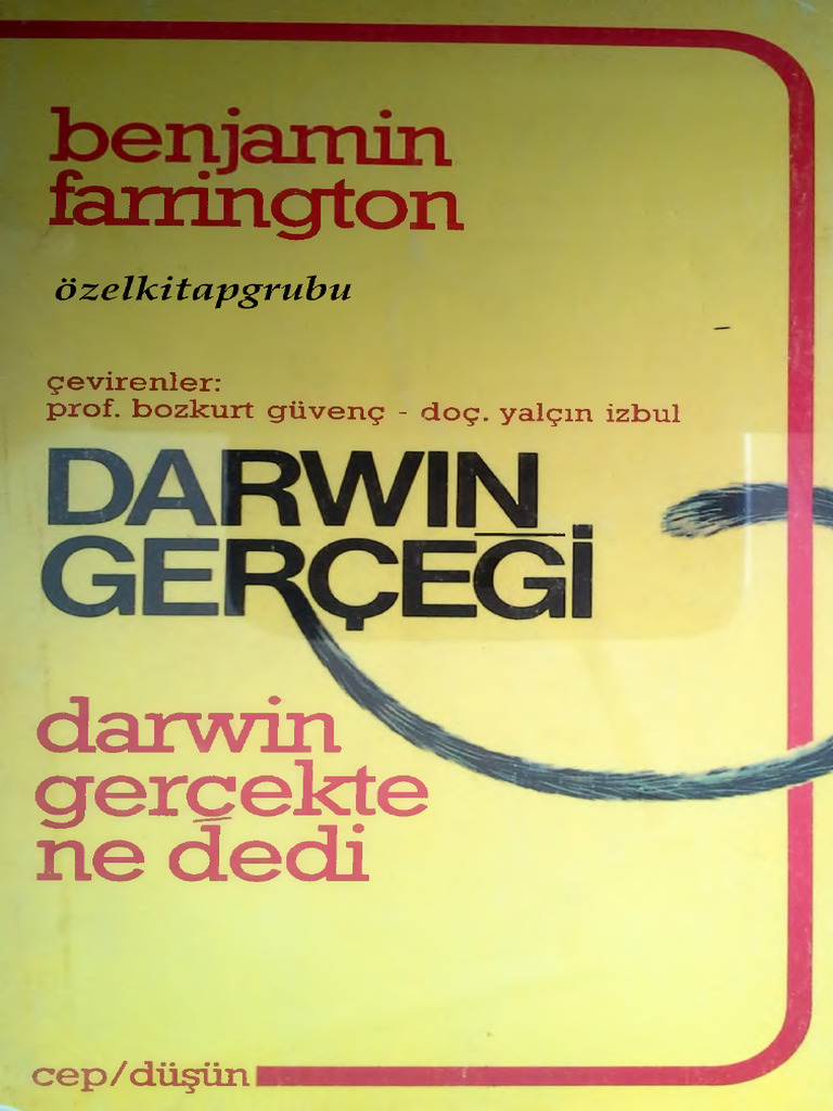 Benjamin Farrington - Darwin Gerçeği | PDF