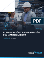 Silabo - Planificación y Programación Del Mantenimiento