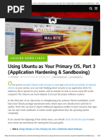 Locking Down Linux - Using Ubuntu As Your Primary OS, Part 3 (Application Hardening & Sandboxing) Null Byte - WonderHowTo