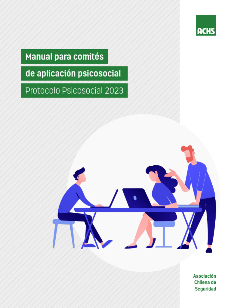 Manual Comité de Aplicación Psicosocial | PDF | Cuestionario | Salud mental