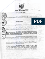 Apendice 10 Resolución Directoral Nacional #857-2001-INC