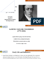 An Introduction To S.T.coleridge