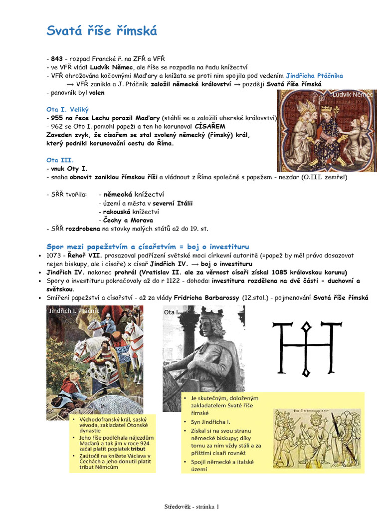 003svatá Říše Římská | PDF