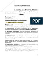 PSICOFARMACOLOGÍA - Resumen 1er Parcial