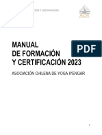 Manual 2023 de Formación y Certificacióntrabajo