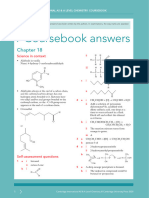 Coursebook Answers Chapter 18 Asal Chemistry
