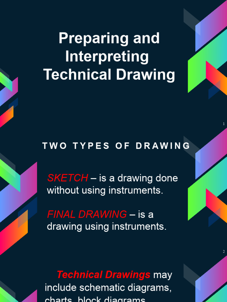 PPT. ICT Technical Drawing PDF