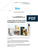 11 Easy Steps To Create Perfect Packaging