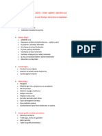 2.sınıf 2023 - 2024 Türkçe Konu Başlıkları