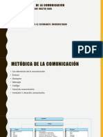 Semana 01-Introducción A Metódica de La Comunicación