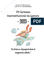 Certamen de Lectura 2.023