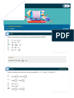 Simulado - Equações Diferenciais