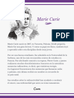 Marie Curie 80 ejercicios de compresión de lectura