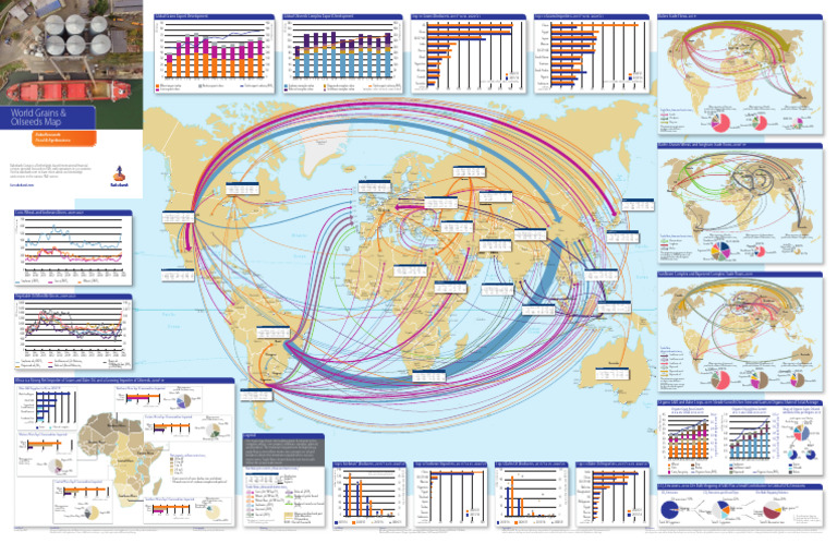 Global Grains and Oilseeds Trade Insights | PDF | Rapeseed | Wheat