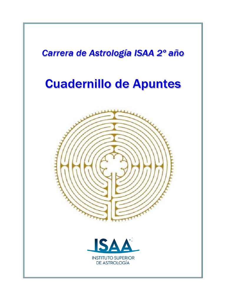 Apuntes de Astrología ISAA 2º Año | PDF | Horóscopo | Zodíaco