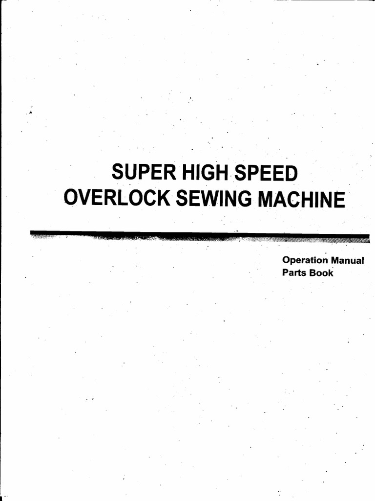 Liebersew 737 Manual PDF Sewing Machine Machines