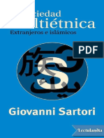 La Sociedad Multietnica Extranjeros e Islamicos - Giovanni Sartori