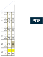 FD Ab& Bio 1 Time Table 16.10.2023 - 21.10.2023