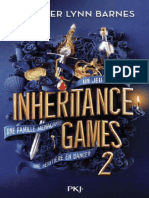 Inheritance Games T2 - Les Héritiers Disparus - Jennifer Lynn Barnes
