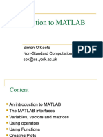 Matlab Intro 1