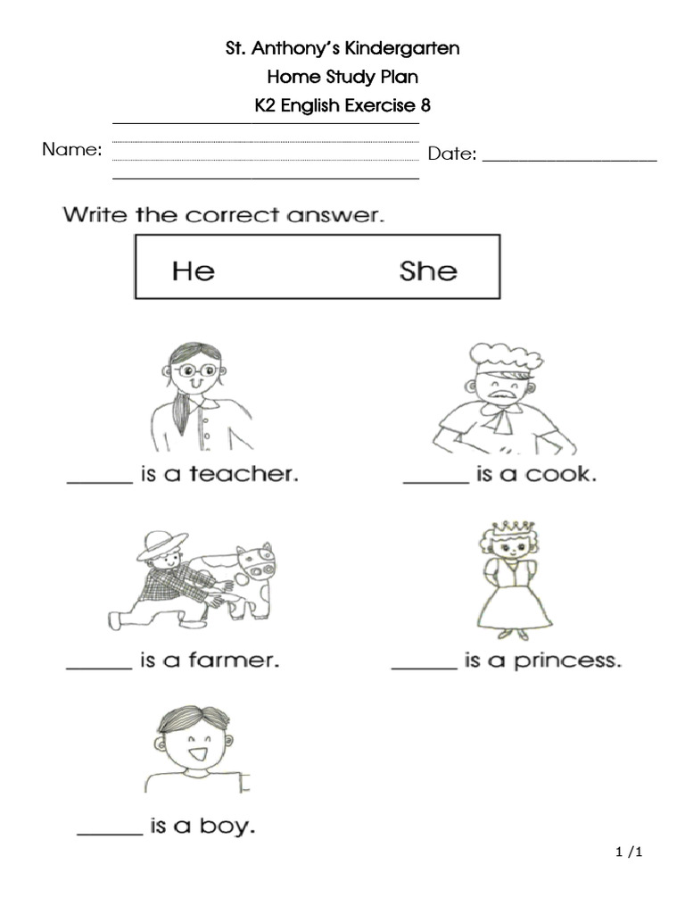 K2 English Exercise 8 PDF