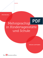 Mehrsprachigkeit in KiTa Und Schule