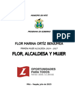Flor Marina Ortíz Benjumea Programa de Gobierno 2024 - 2027 Alcaldía Mitú
