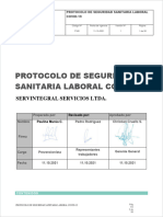 Protocolo de Seguridadsanitaria Laboral Covid 19 REV 1.0 ACTUALIZADO