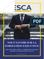 Esca - Tout Savoir Sur La Formation Executive