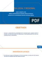 U6 PTT Anestesia Local y Regional