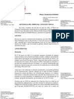 Sentencia del Pleno Nº 670/2021, Expediente N° 01796-2020-PA/TC, Tumbes