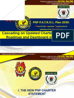 Cascading of PNP Charter Statement and Dashboard To Lower Units