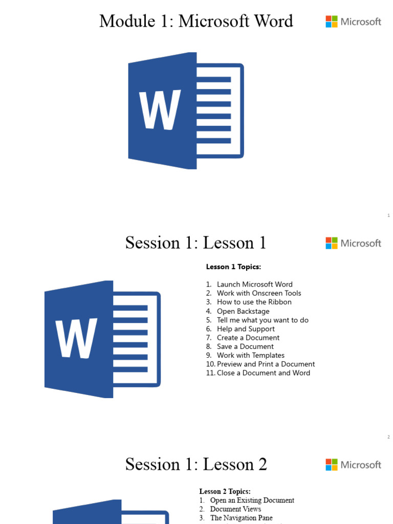 Microsoft Word High Level Overview Slides Pdf Microsoft Word Page