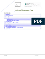 Project Scope Management Plan #04