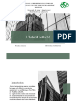 L'habitat Collectif: Université de Blida 1 Département D'architecture Et Urbanisme