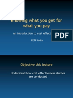 Cost Effectiveness