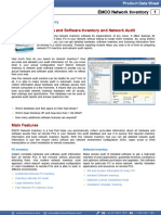 EMCO Network Inventory Data Sheet