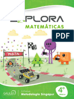 EXPLORA Matemáticas 4° - Removed