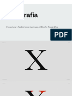 Tipografía - Estructura y Partes