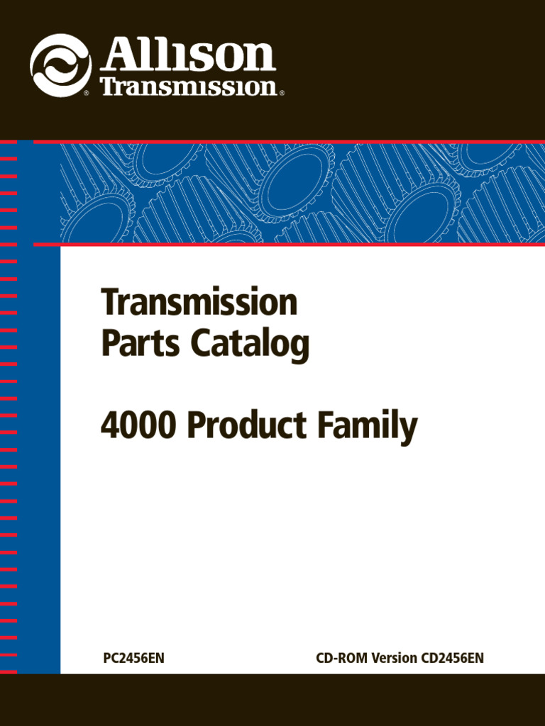 Parts Catalog PC2456EN | Download Free PDF | Manual Transmission ...