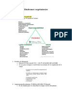 Síndromes Respiratorios