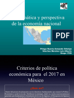 Problematica y Perspectiva de La Economía Nacional