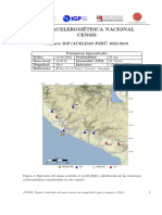 Red Acelerom Etrica Nacional Censis: Reporte IGP/ACELDAT-PER U 2022-0519