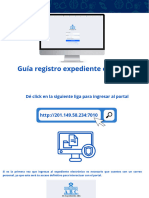 Guía Registro Expediente Electrónico