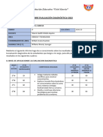 Informe Sobre Evaluación Diagnóstica Ug